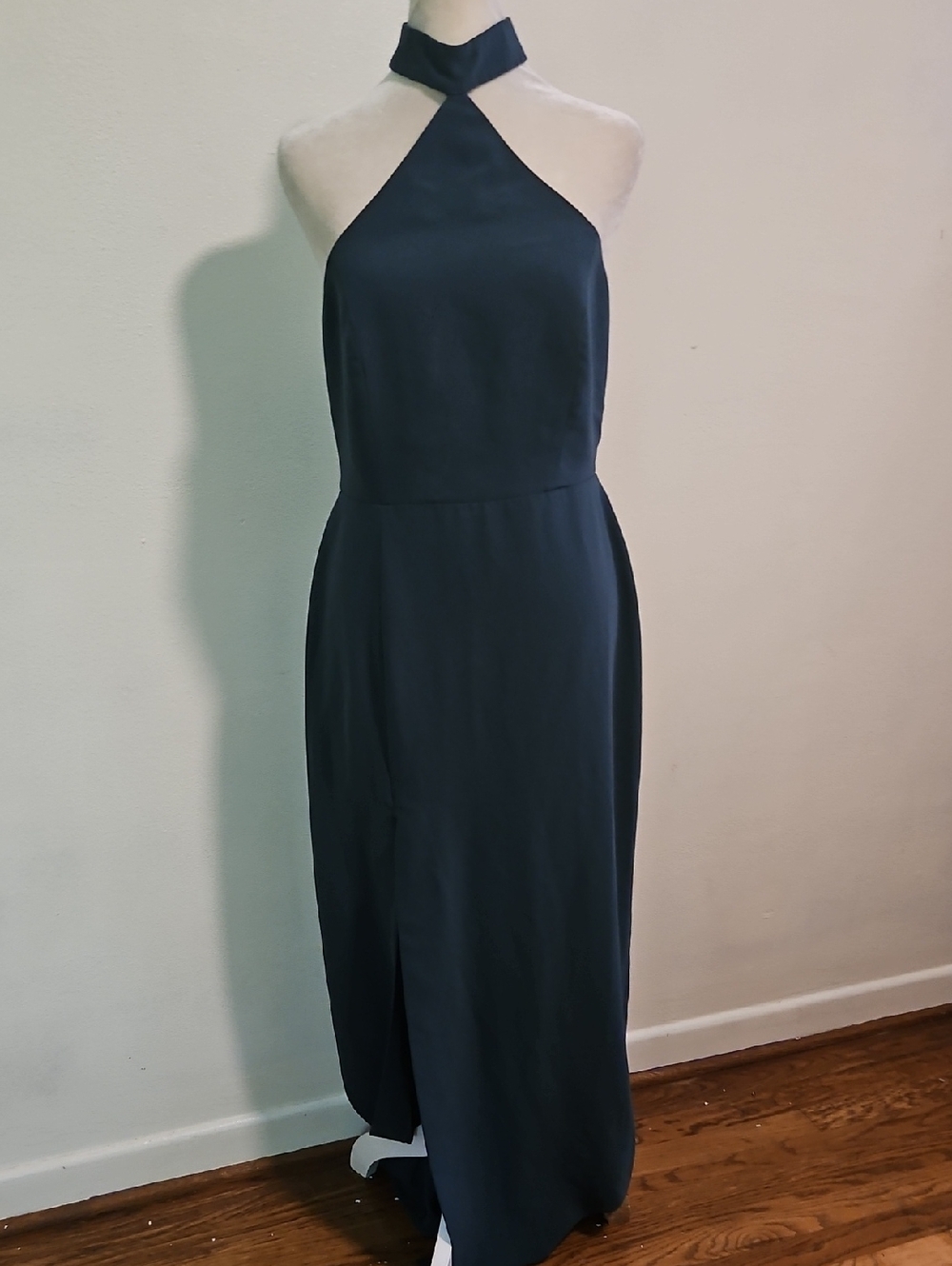 Amanda Uprichard Teal? One-Shoulder Maxi Dress M
